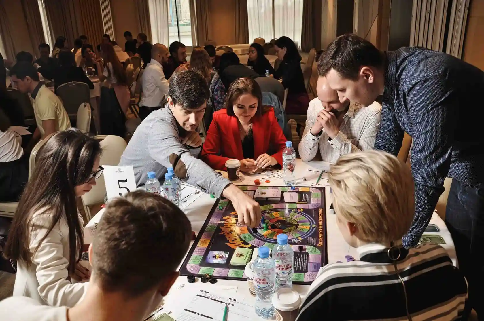 Игра Cash Flow стол 1